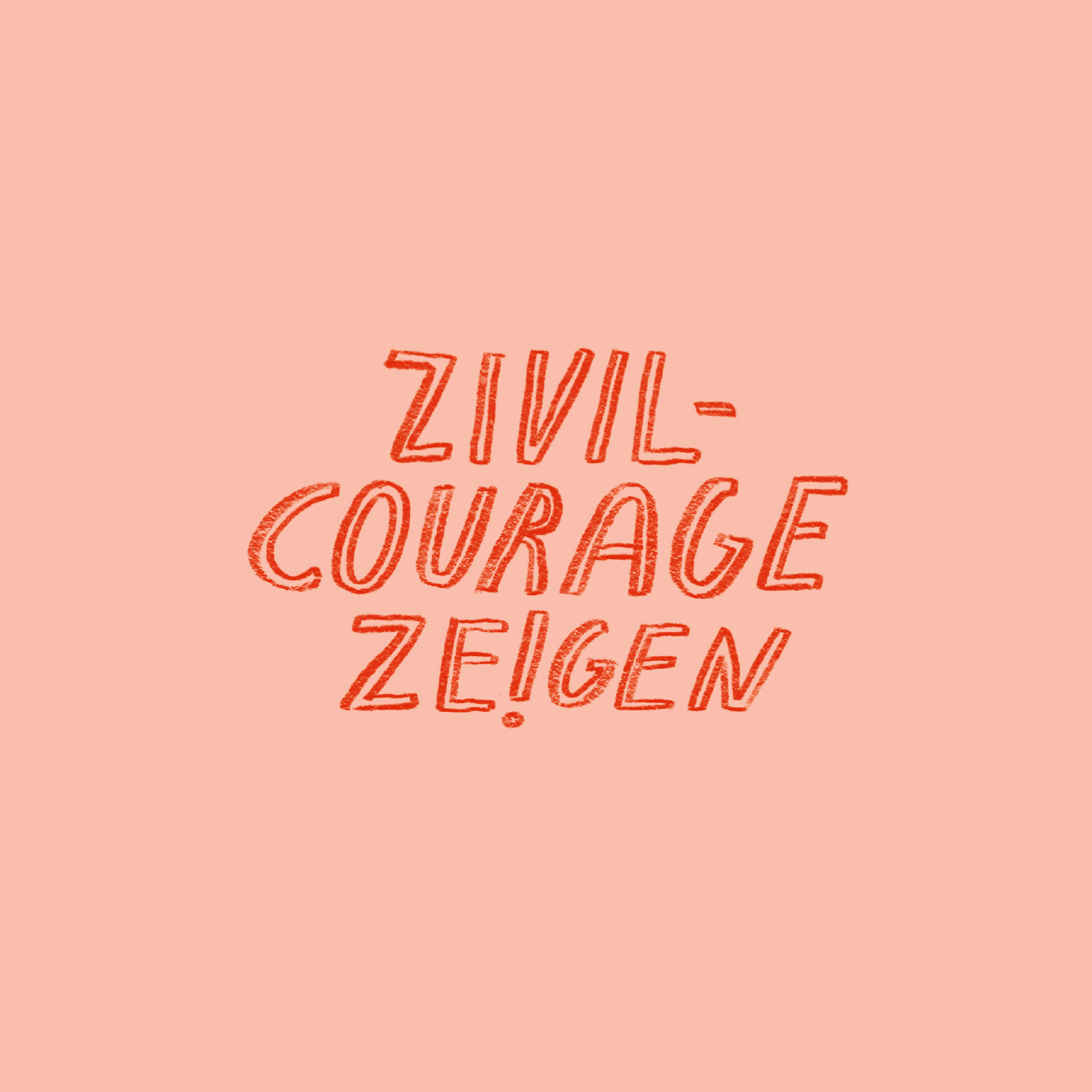 Zivilcourage zeigen Illustration ©Silke Müller