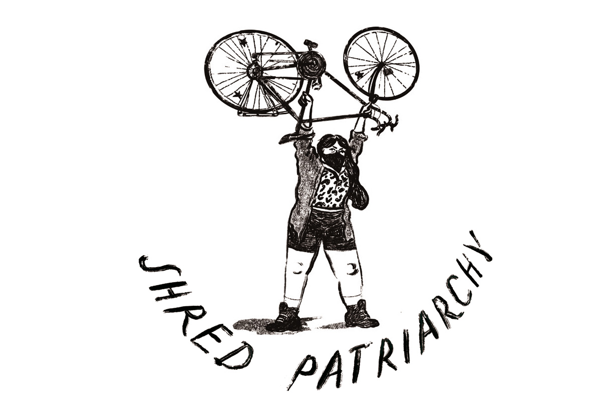 Smash Patriarchy · Reflektierender Sticker